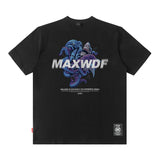 Men T Shirt West Coast Printed Casual Short-Sleeved T-shirt Men