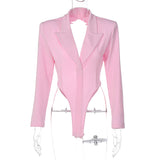 Women Jumpsuit Women's Winter Fashion Long-Sleeved Jumpsuit