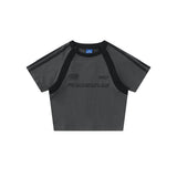 Women T-shirt Short Sleeve T-shirt Women's Sports Style Casual round Neck