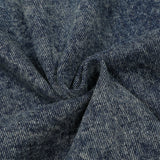 Men Denim Jacket Washed and Worn Zip Denim Jacket Men's Denim Jacket