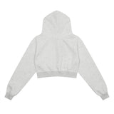 Women Hoodie Cropped Hoodie Women's Spring Casual Long-Sleeved Hoodie