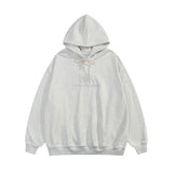 Men Hoodie Hooded Sweater Men's Loose Letter Embroidery Long Sleeve