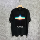 Purple Brand T Shirt Short Sleeve T-shirt Blouse