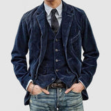 Men Jack Men's Casual Fashion Solid Color Coat Men