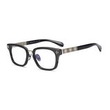 CHH Chrome Hearts Glasses Vintage Square Glasses Frame Spring Legs