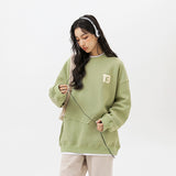 Unisex Hoodie College Style Loose round Neck Sweater for Boys
