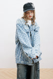 Unisex Jacket Autumn Denim Tassel Jacket Women's Clothing