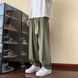 Men Sweatpants Casual Pants Men's Summer Wide Leg Loose Pants