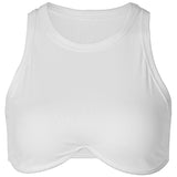 Women Halter Tops Autumn Fashion Crew Neck Casual