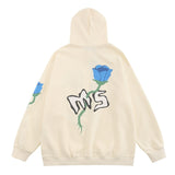 Men Hoodie Printed Pullover Sweatshirt Men Spring and Autumn Leisure Loose-Fitting Hoodie