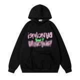 Men Hoodie Loose Letters Printed Hoodie Spring and Autumn Casual Men