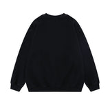 Men Hoodie round Neck Sweater Long Sleeve Casual Men