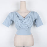 Women Long Sleeve Shirt Women's Short-Sleeved T-shirt Slim Fit