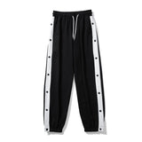 Men Sweatpants Men's Summer Casual Loose-Fit Tappered Trousers Sports Pants