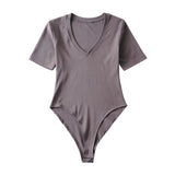 Women T-Shirt Short-Sleeved T-shirt Jumpsuit Women's Summer Top