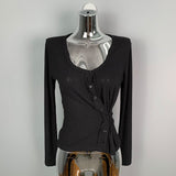 Women Long Sleeve Shirt Women's Threaded Cotton Bottoming Shirt
