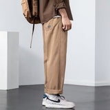 Men Sweatpants Summer Casual Pants Men's Baggy Straight Trousers Men's Loose Pants
