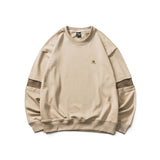 Unisex Sweatshirt Fall Sleeves Contrast Color Sweatshirt