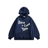 Unisex Hoodie University Style Casual Loose Pullover Hooded Sweater for Men