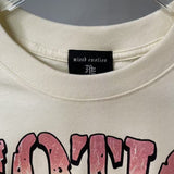 Mixed Emotion T-Shirt Alien~ Paleo Print Summer~~ Short Sleeve