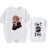 Funny Satoru Gojo Jujutsu Kaisen Tshirt Summer Men Oversized