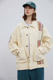 Unisex Jacket Autumn Leisure Stitching Jacket Women's Clothing