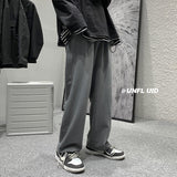 Men Sweatpants Men's Casual Baggy Straight Trousers Spring Mopping