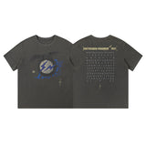 Travis Scott T-Shirt Vintage Loose Short Sleeve T-Shirt