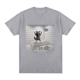 Funny I Got Too Silly Raccoon Graphic T Shirt Men Women