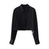 Women T-Shirt Shirt Women Spring Versatile Long Sleeve Shirt