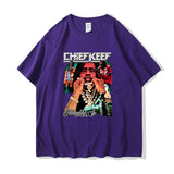 Chief Keef T Shirt Rapper Chief Keef for President T Shirt Men Fashion Casu al