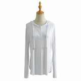 Women T-Shirt Women's Loose Sun-Protection Shirt Long Sleeve T-shirt