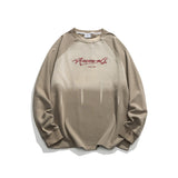 Unisex Sweatshirt Autumn Gradient round Neck Sweater