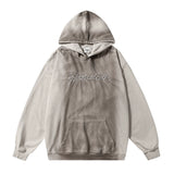 Men Hoodie Distressed Printed Hoodie Men's Loose Long Sleeve Spring and Autumn
