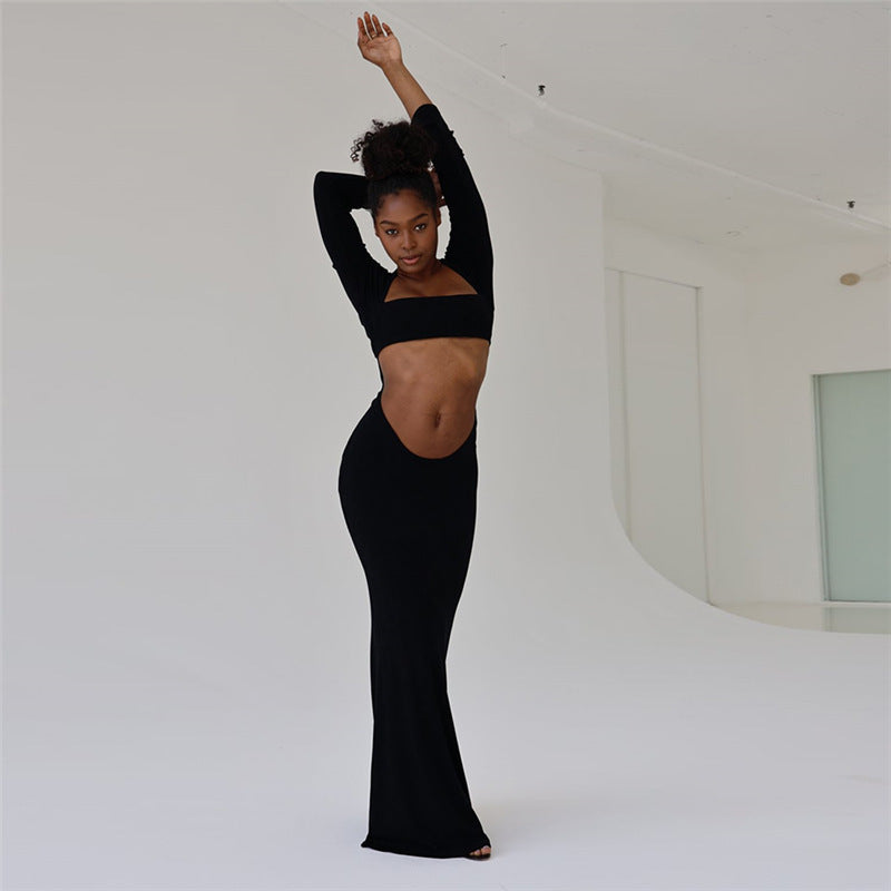 Women Dresses Autumn Fashion Sexy Tube Top Dress