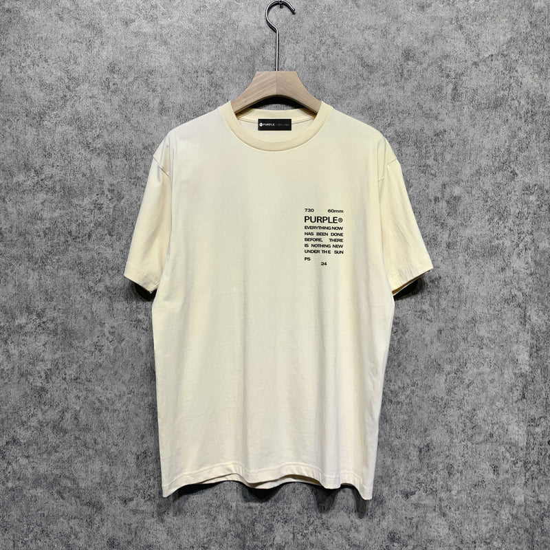 Purple Brand T Shirt Short Sleeve T-shirt Blouse