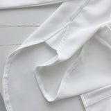 Women T-Shirt Shirt Women's White Shirt Design Double Pocket Shirt