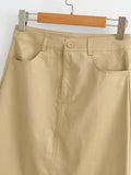 Women's Skirt Mid-Length Skirt Summer