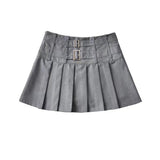 Women Skirt High Waist Skirt Women Ins Preppy Style Skirt