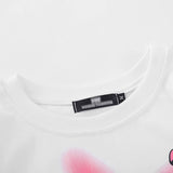 Women T-shirt Printed Short T-shirt for Girls Summer Casual Short Sleeve