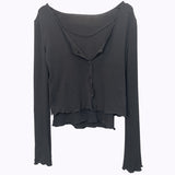 Women Long Sleeve Shirt Camisole Long Sleeve Cardigan Jacket