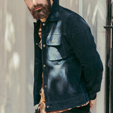Men Jack Men's Casual Fashion Open Lining Solid Color Coat