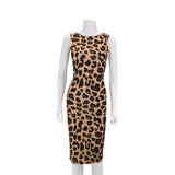 Women Desses Dress Sleeveless Vest Midi Dress