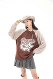 Unisex Jacket Fall Letter Print Sweatshirt Women's Clothing
