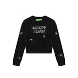 Women Sweater Short Knitwear for Women Autumn Crew Neck