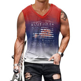 National Flag Day T Shirts Summer Men's Independence Day Men's Clothing Print Top