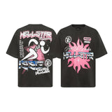 HS T-Shirt Print Men's and Women's Summer