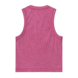 Women Vest Women's Short Summer Sling Washed and Worn