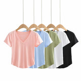 Women T-Shirt Short Sleeve Women's Sports T-shirt Top