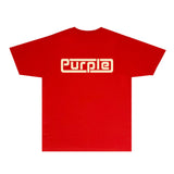 Purple Brand T Shirt Short Sleeve T-shirt Blouse